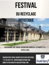 affiche du festival du recyclage artistique aux Forges Royales de Guérigny salle Olympe de Gouges