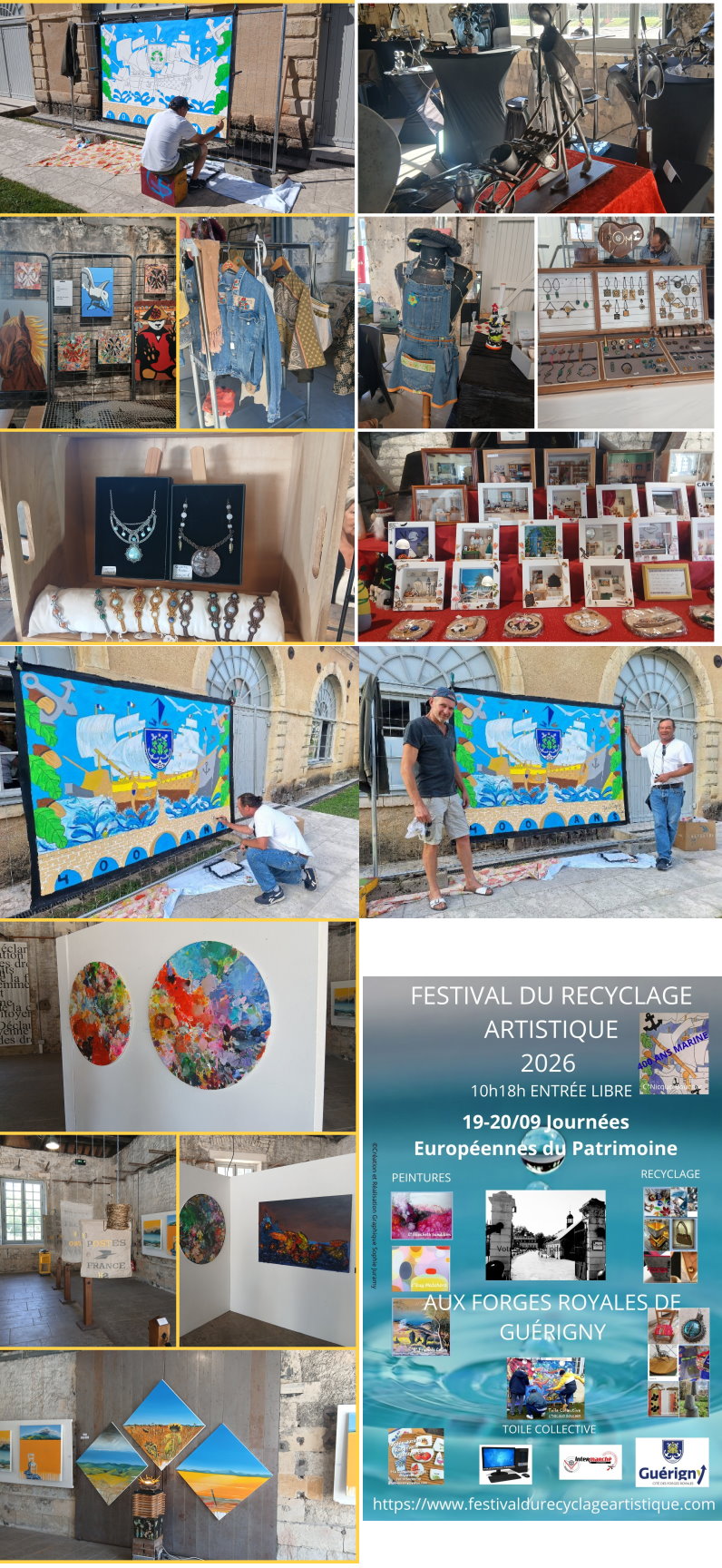 remerciements festival du recyclage artistique 2026