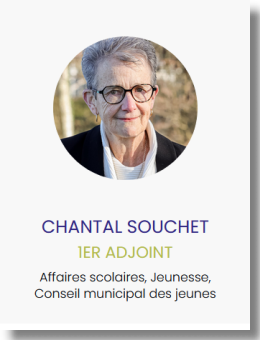 1er adjoint de Guérigny Chantal Souchet