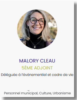5e adjoint de Guérigny Malory Cleau